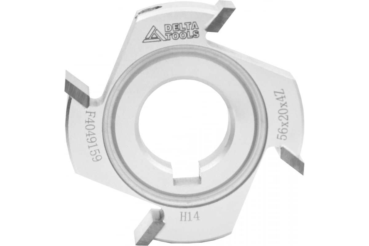 Фреза для снятия свесов 56x20x14 мм, Z4 Deltatools 06-4749 - выгодная ...