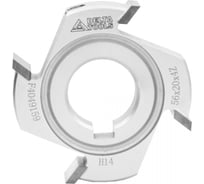 Фреза для снятия свесов 56x20x14 мм, Z4 Deltatools 06-4749