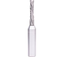 Фреза твердосплавная компрессионная усиленная двухзаходная Z2, 6x26 мм Deltatools 06-4745