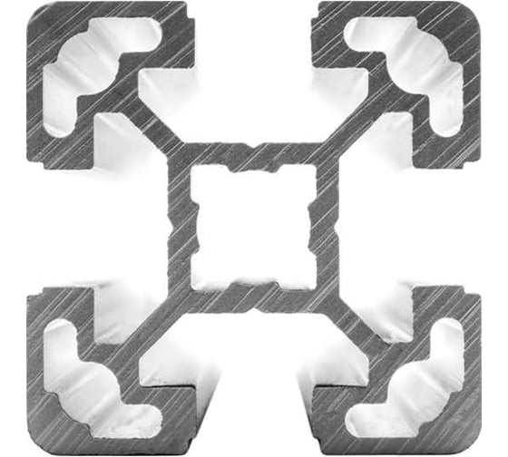 Профиль конструкционный 40x40 мм, паз 10 мм, 1500 мм Алтервиа A11404010X1500