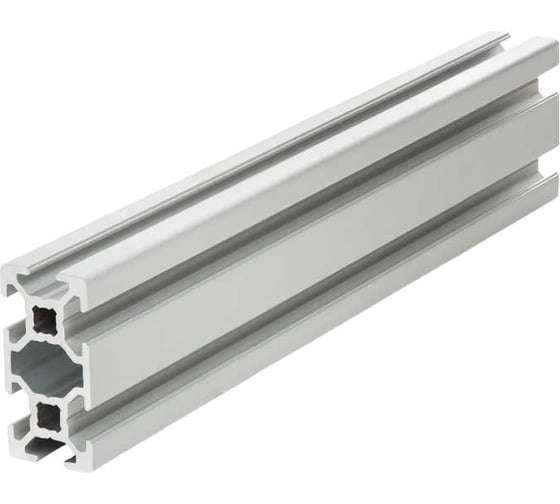 Профиль конструкционный 20x40 мм, паз 6 мм, 500 мм Алтервиа A12204006X500 1