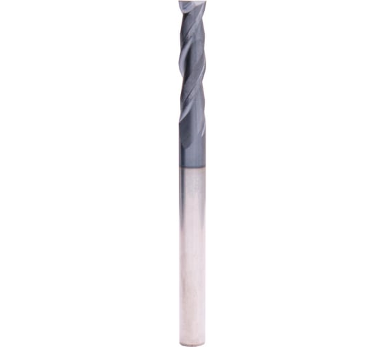 Фреза спиральная двухзаходная с покрытием Dtt4 75x25хd8 мм Deltatools 06-5464