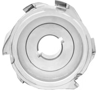 Фреза алмазная фуговальная 80x20x50 мм, 3+3x9Т, R для кромкооблицовочных станков Deltatools 06-5137