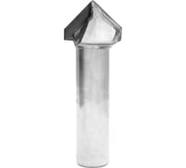 Фреза алмазная V-образная 90° dt22 D=17 мм, l=11.5 мм, L=56.5 мм, S=12х45 мм, RH Deltatools 06-3406