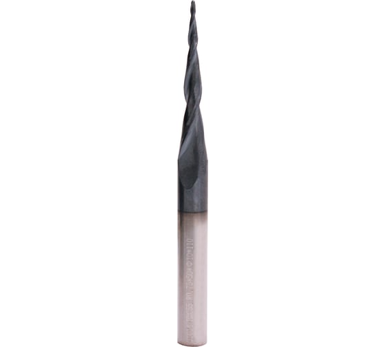 Фреза твердосплавная коническая 110x50x10 мм, R0.75 мм Dtc14 Deltatools 06-1325