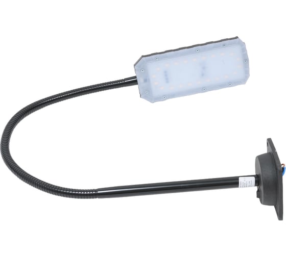 Низковольтный светильник Армата 045-03 ПДБ62-6-007 LED, черный, на основании (6 Вт, IP21, гибкая стойка 650 мм) Трансвит ЦБ-00042882
