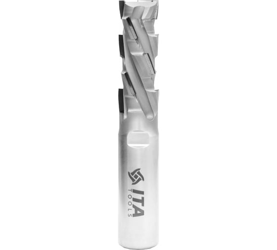 Фреза алмазная Z2+1, 20х52х115 мм, S=20x50 мм, RH, 12pcd a25+1hm, h=2.5 мм 4 helix wings Dtn.20.052.20.3sr ITA TOOLS 06-5078