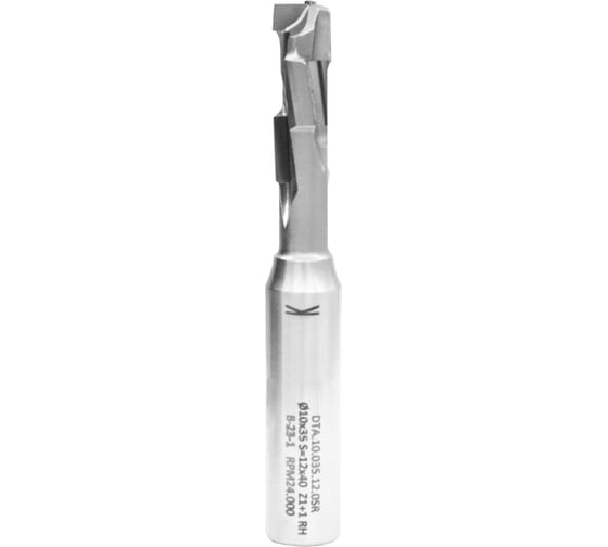 Фреза алмазная Z1+1, 10х35х84 мм, S=12x40 мм, RH, 4pcd+1hm, h=2.5 мм Dta.10.035.12.0sr ITA TOOLS 06-1118