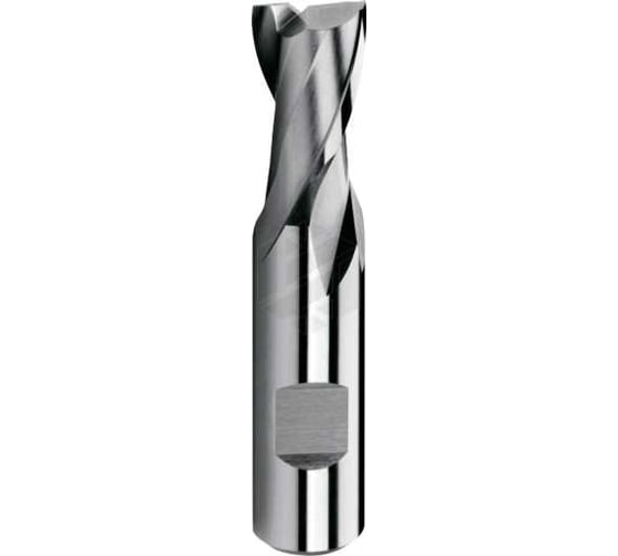 Фреза концевая ц/х 16.0x19x79 мм, 2-п, короткая, хв-к 16 мм, HSSCo8, DIN327 G51-2FS-1600-N АКСИС 00001408352 1