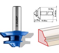 Кромочная фреза для углового сращивания ЗУБР Профессионал 44.5x19 мм 28724-44.5 15920190