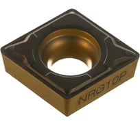 Пластина токарная CCMT120408-UF NRG10P 10 шт NORGAU 020057034