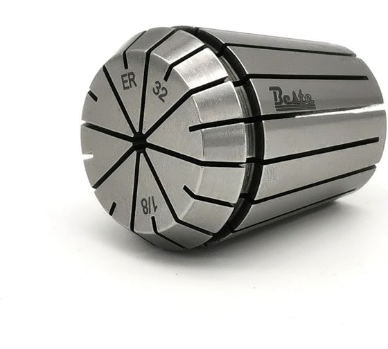 Цанга ER32AA 1/8" (3.175 мм), биение 0.008 мм, DIN6499 BESTE AC01500217 1