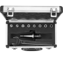 Патрон цанговый 50 с набором цанг ER16 из 8 шт (2-10 мм) Micron 108034