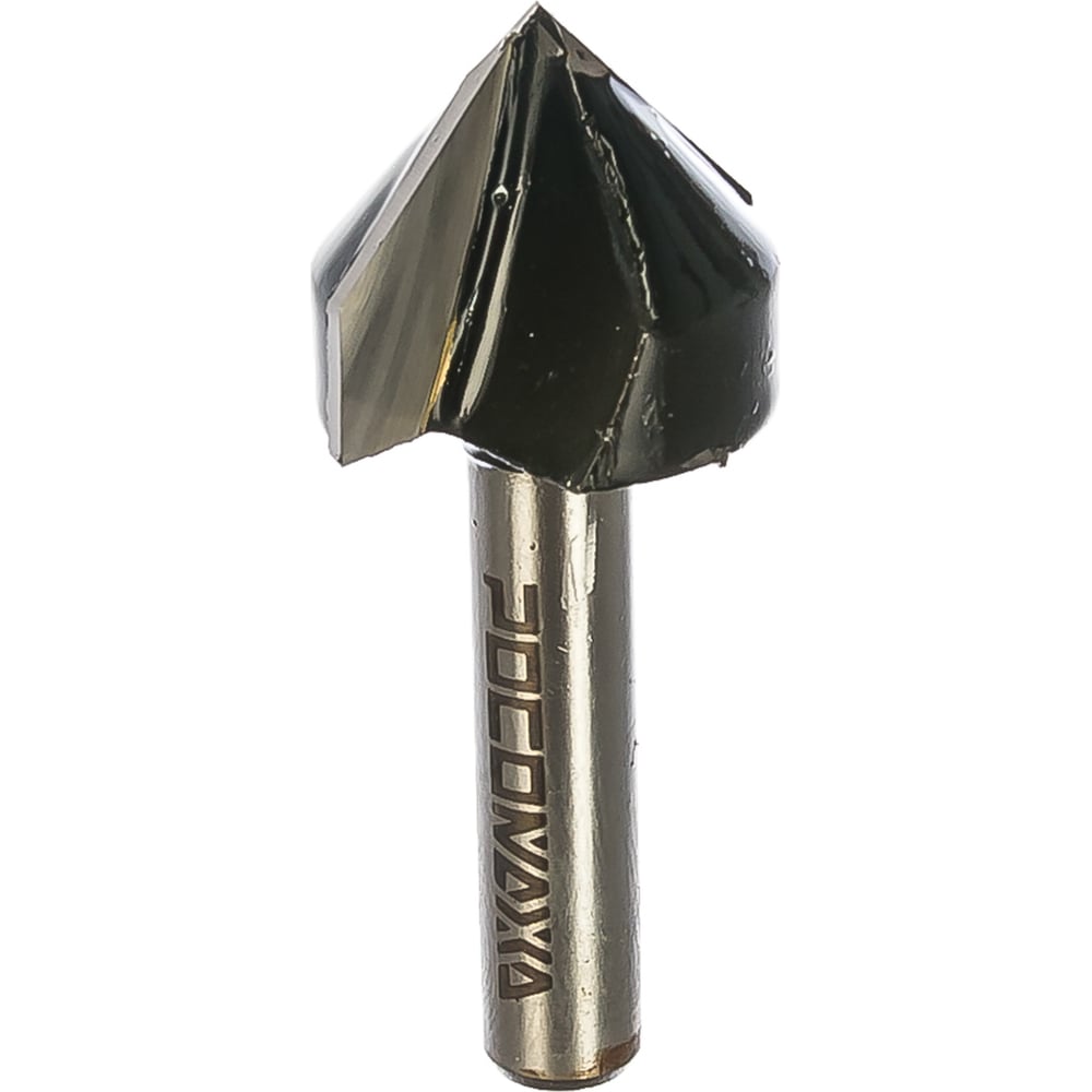 Фреза пазовая галтельная V-образная серия 1004 (25x25 мм; угол 90 град ...