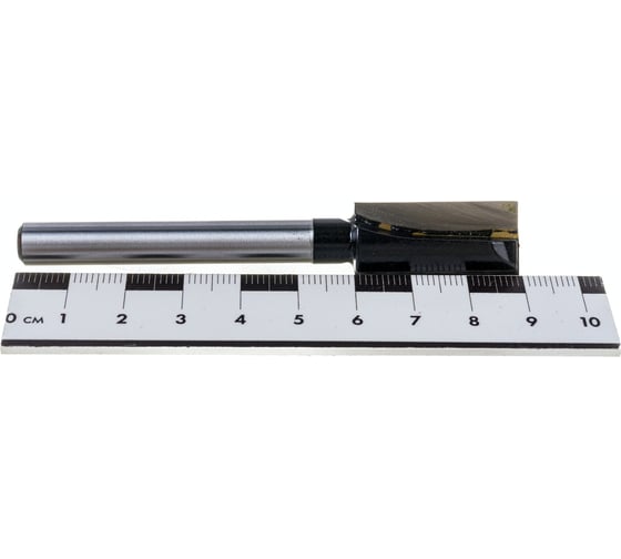 Фреза прямая пазовая серия 1007 (14x30x60 мм; хвостовик 8 мм) Росомаха 800704