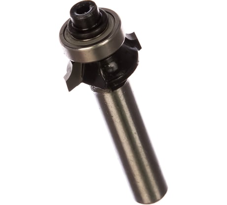 Фреза кромочная калевочная с нижним подшипником серия 1017 (18x6 мм; R3 мм; хвостовик 8 мм) Росомаха 801703