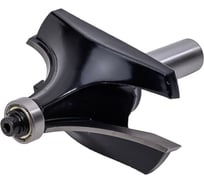 Фреза кромочная калевочная с нижним подшипником серия 1017 (63x32 мм; R25 мм; хвостовик 12 мм) Росомаха 801714 15998585