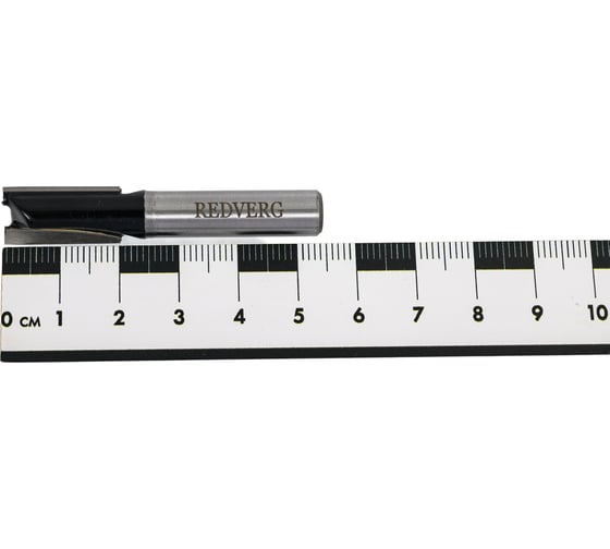 Фреза пазовая HM (10х20х54 мм; хвостовик 8 мм; Z2) REDVERG 6625631