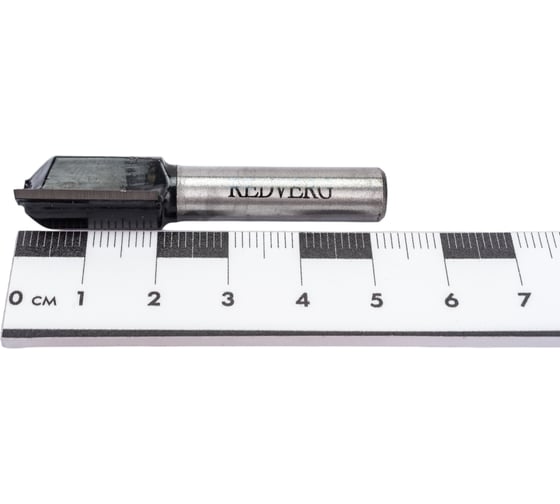 Фреза пазовая HM (13х20х52 мм; хвостовик 8 мм; Z2) REDVERG 6625634