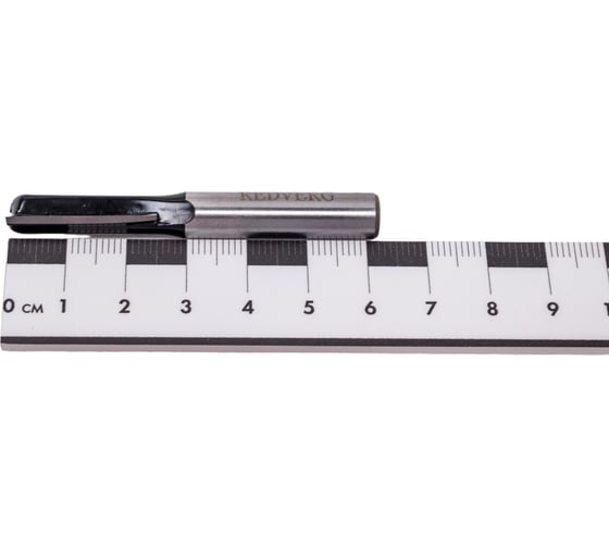 Фреза пазовая HM (8х25.4х62 мм; хвостовик 8 мм; Z2) REDVERG 6625642