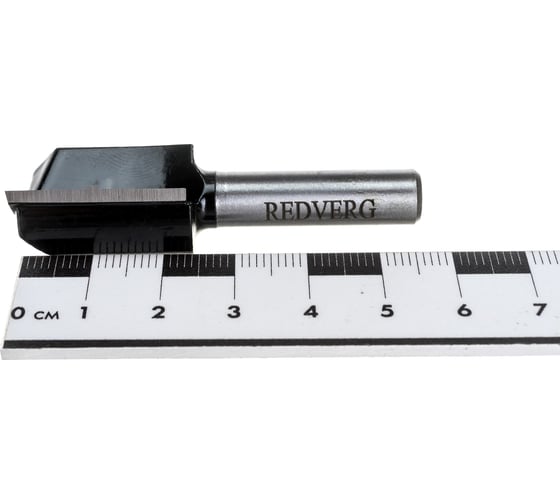 Фреза пазовая HM (18х25х57 мм; хвостовик 8 мм; Z2) REDVERG 6625638