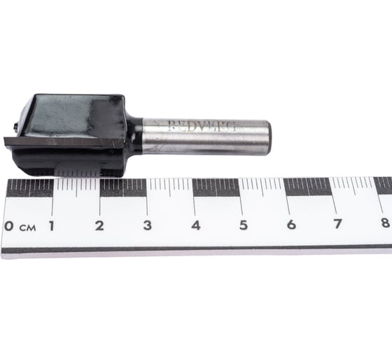 Фреза пазовая HM (20х25х57 мм; хвостовик 8 мм; Z2) REDVERG 6625639