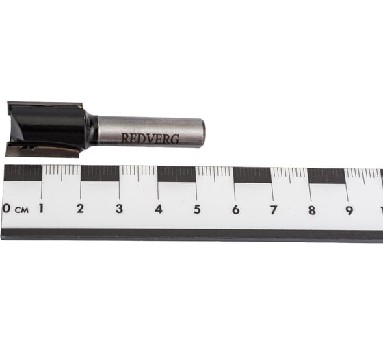 Фреза пазовая HM (15х20х52 мм; хвостовик 8 мм; Z2) REDVERG 6625636
