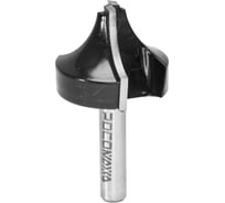 Фреза пазовая фасонная серия 1009 (35x25 мм; R16 мм; хвостовик 8 мм) Росомаха 800906