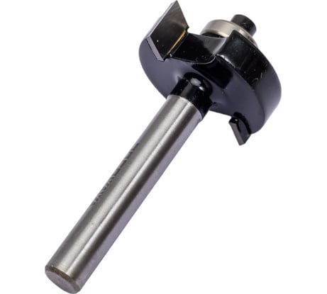 Фреза кромочная фальцевая с нижним подшипником серия 1023 (33x10x50 мм; хвостовик 8 мм) Росомаха 802308