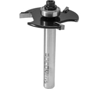 Фреза кромочная фальцевая с нижним подшипником серия 1023 (40x3x50 мм; Z3; хвостовик 8 мм) Росомаха 802312