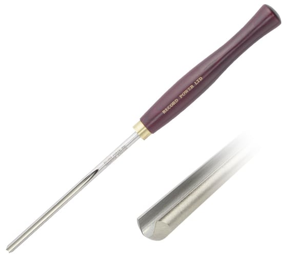 Резец токарный с желобом 1/2" Record Power CH600 1