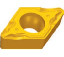 Пластина твердосплавная 10 шт ZCC-CT DCMT11T304-HF YBC152