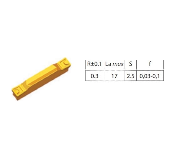 Пластина твердосплавная 10 шт ZCC-CT ZTED02503-MM YB9320