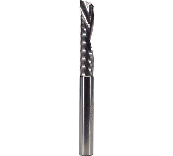 Фреза спиральная s=8 мм, d=8 мм, i=42 мм, l=85 мм, z=1 down cut WOODWORK 196.4285.08