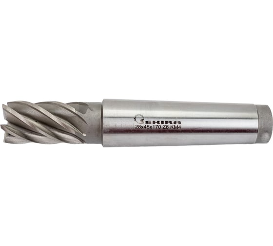 Фреза концевая (28х45х170 мм; z=6; КМ4; Р6М5) Sekira 36428