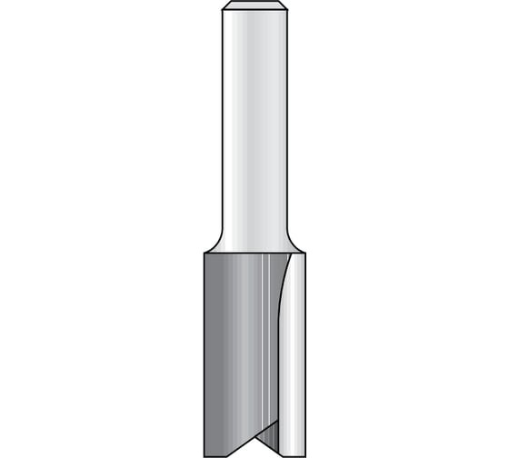 Фреза пазовая монолит (6x19х64 мм; Zsolid 2; хвостовик 12 мм) Dimar 1070109