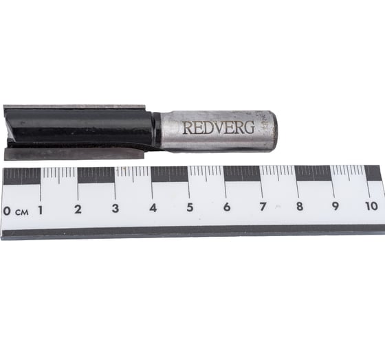 Фреза пазовая HM (16х40х75 мм; Z2; хвостовик 12 мм) REDVERG 6625647