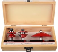 Набор твердосплавных фрез по дереву 3 шт Strong ст-003RS3