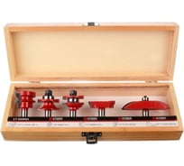 Набор твердосплавных фрез по дереву стф-005-04 5 шт Strong ст-005RS4