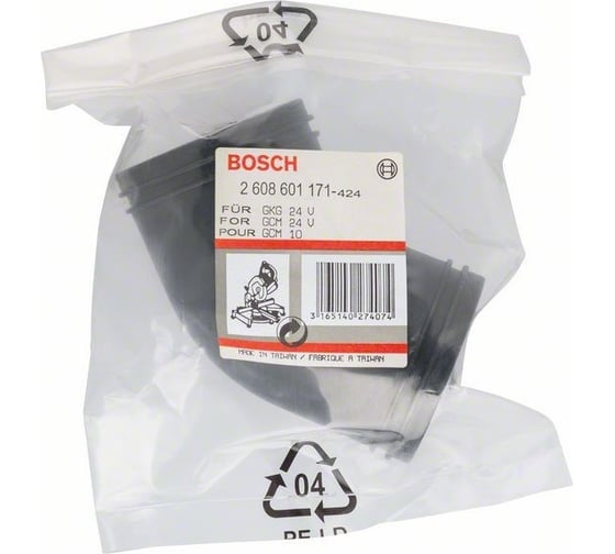 Переходник пылеотвода для GCM 10, GKG 24 V Bosch 2608601171