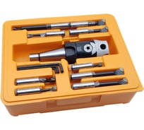 Головка расточная ISO 30 с микроподачей, с резцами 12 мм, 9 шт ТЕХНОРЕАЛ МА320152005