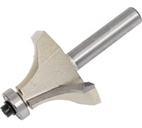 Фреза кромочная калевочная с нижним подшипником стф-1017 45x22 мм, R16 мм, хв-к 8 мм Strong стф-10174522