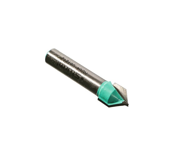 Фреза пазовая V-образная DxHxL 12x12x47.7 мм, хв-к 8 мм Sturm RB04-081212