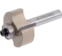 Фреза кромочная фальцевая с нижним подшипником стф-1023 33x14 мм, хв-к 8 мм Strong стф-10230140