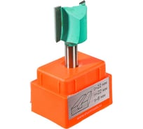 Фреза пазовая прямая с двойным лезвием DxHxL 22x22x57 мм, хв-к 8 мм Sturm RB02-082222