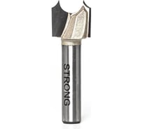 Фреза пазовая для изготовления розеток стф-1026 16х15 мм, R5 мм, хв-к 8 мм Strong стф-10260016