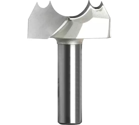 Фреза пазовая для изготовления розеток стф-1027 24х12 мм, R3 мм, хв-к 8 мм Strong стф-10270024