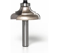 Фреза кромочная фигурная с нижним подшипником стф-2002 45х20 мм, R8 мм, хв-к 8 мм Strong стф-20020045