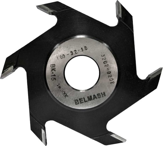 Фреза пазовая дисковая по дереву (160х32х16 мм; Z6) Белмаш RF0050A
