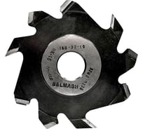 Фреза пазовая с подрезающими зубьями (160х32х10 мм; Z9) Белмаш RF0045A